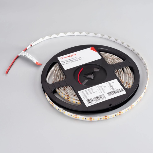 Лента светодиодная герметичная RTW-SE-A120-8mm 12V Cool 10K (9.6 W/m, IP65, 2835, 5m) (Arlight, 9.6 Вт/м, IP65)