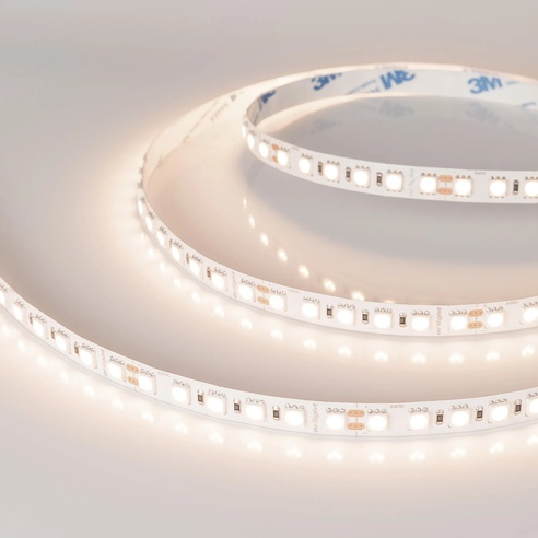 Лента светодиодная RT-B96-10mm 24V Warm3500 (23 W/m, IP20, 5060, 5m) (Arlight, Открытый)