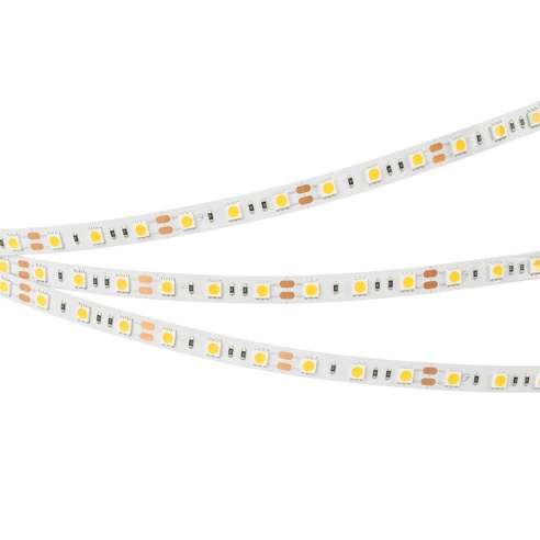 Лента светодиодная RT-B60-10mm 12V White6000 (14.4 W/m, IP20, 5060, 5m) (Arlight, 14.4 Вт/м, IP20)