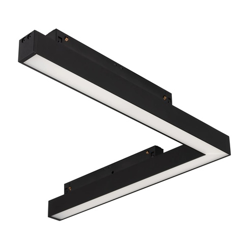 Светильник MAG-ORIENT-FLAT-ANGLE-L295-18W Warm2700 (BK, 100 deg, 48V) (Arlight, IP20 Металл, 5 лет)