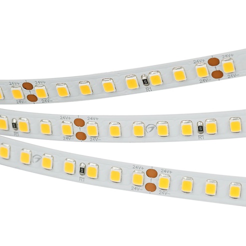 Лента светодиодная RT 2-5000 24V White5500 2x (2835, 160 LED/m, LUX) (Arlight, 12 Вт/м, IP20)