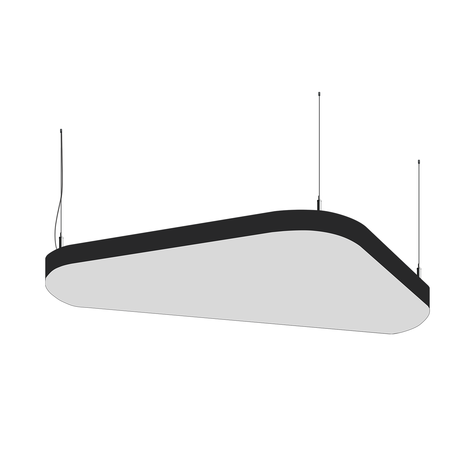 Cветодиодный фигурный светильник MS-SOFT TRIO Трингл 400mm 20W 3000/4000/6000K