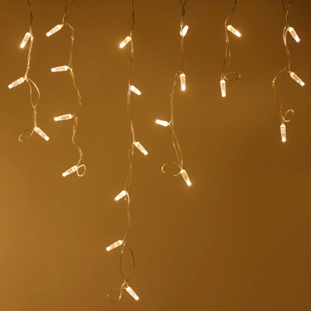 Светодиодная гирлянда ARD-EDGE-CLASSIC-2400x600-WHITE-88LED-PULSE Warm (230V, 6W) (Ardecoled, IP65) - изображение товара