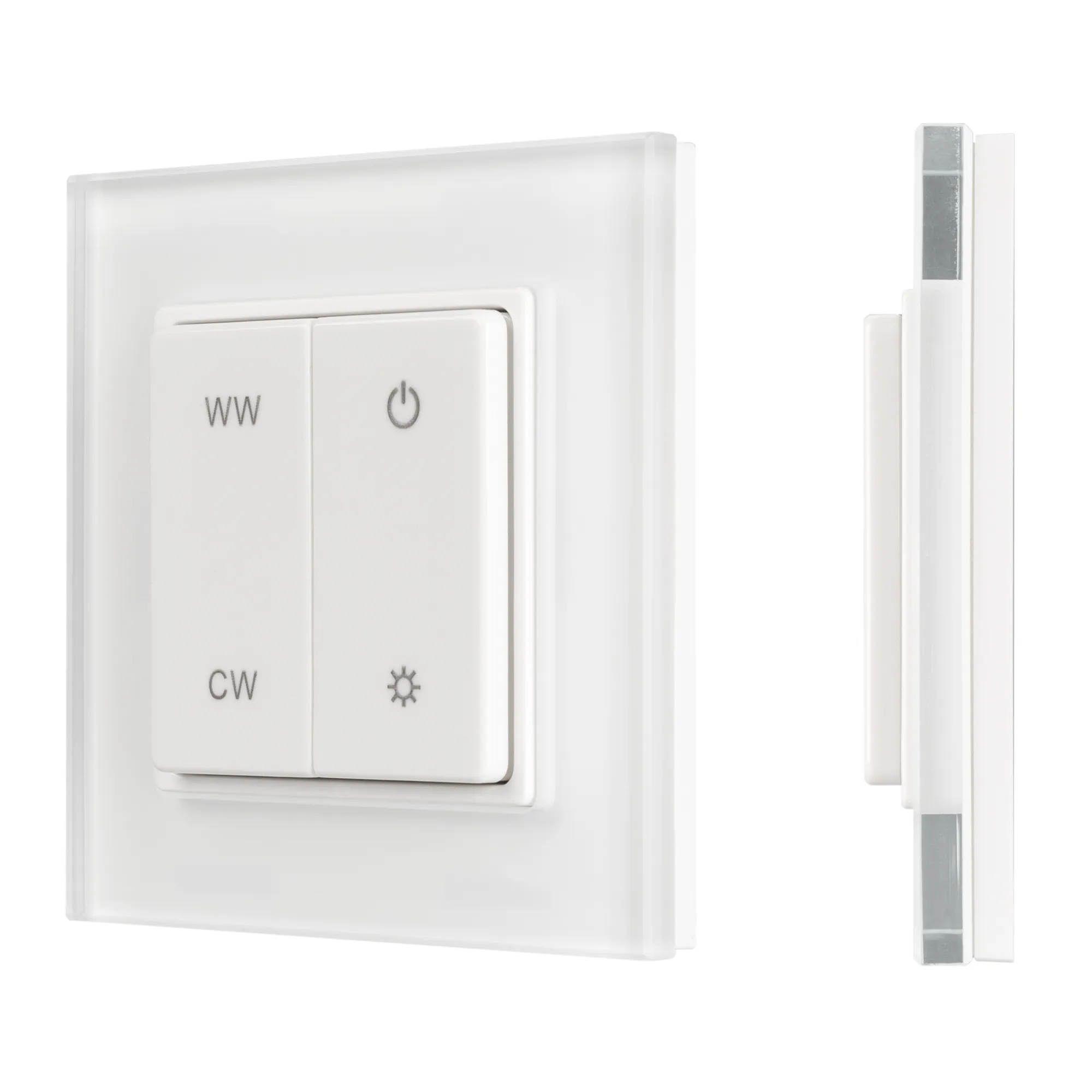 Панель SMART-P49-MIX-G-SUF (3V, 1 зона, Knob, 2.4G) (Arlight, Пластик) - изображение товара