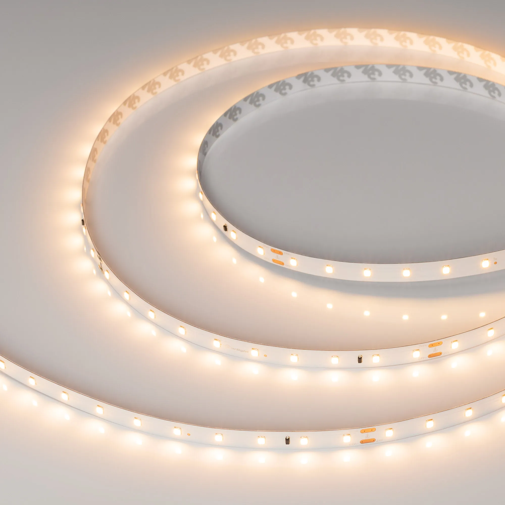 Лента светодиодная IC-A60-10mm 24V Warm2700 (4.6 W/m, IP20, 2835, 30m) (Arlight, 4.6 Вт/м, IP20)