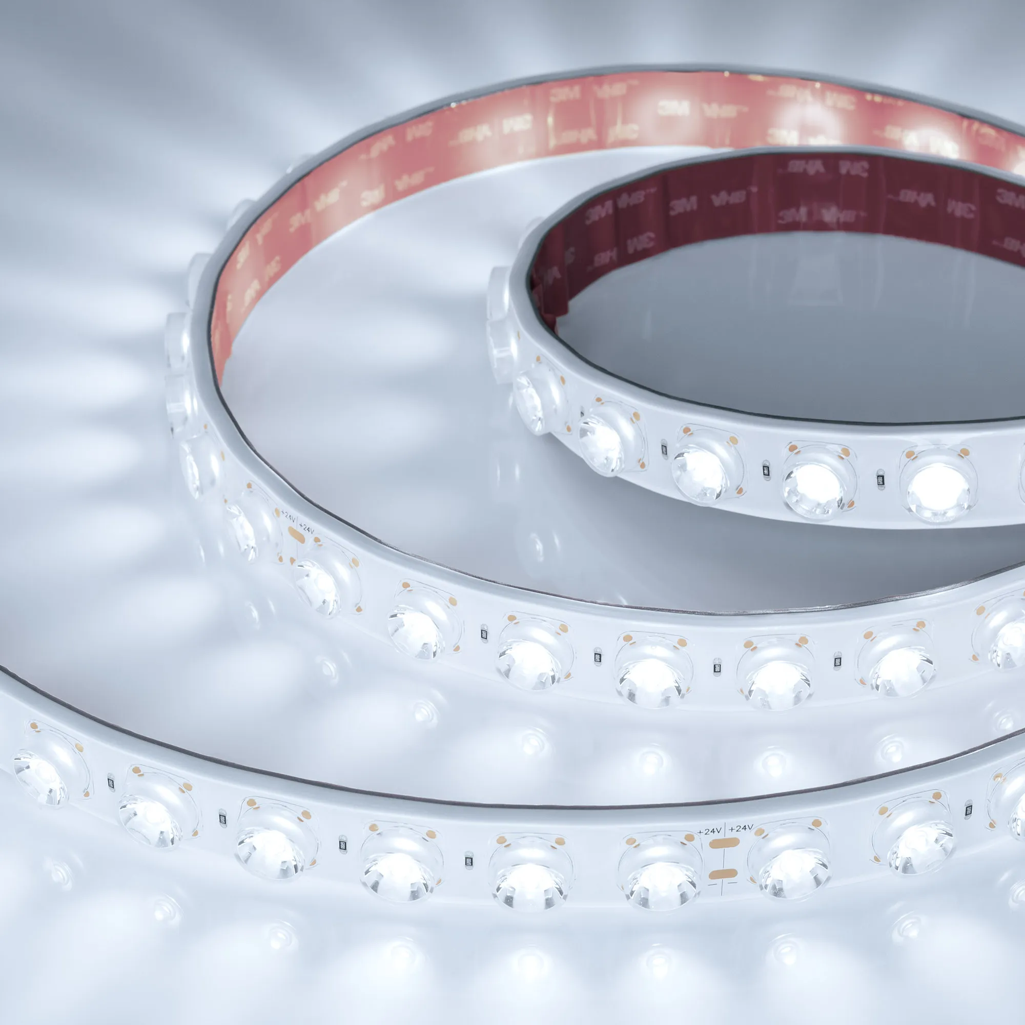 Лента герметичная FLT-PS-A42-23mm 24V White6000 (21 W/m, IP67, 15deg, 5m) (Arlight, -) - изображение товара