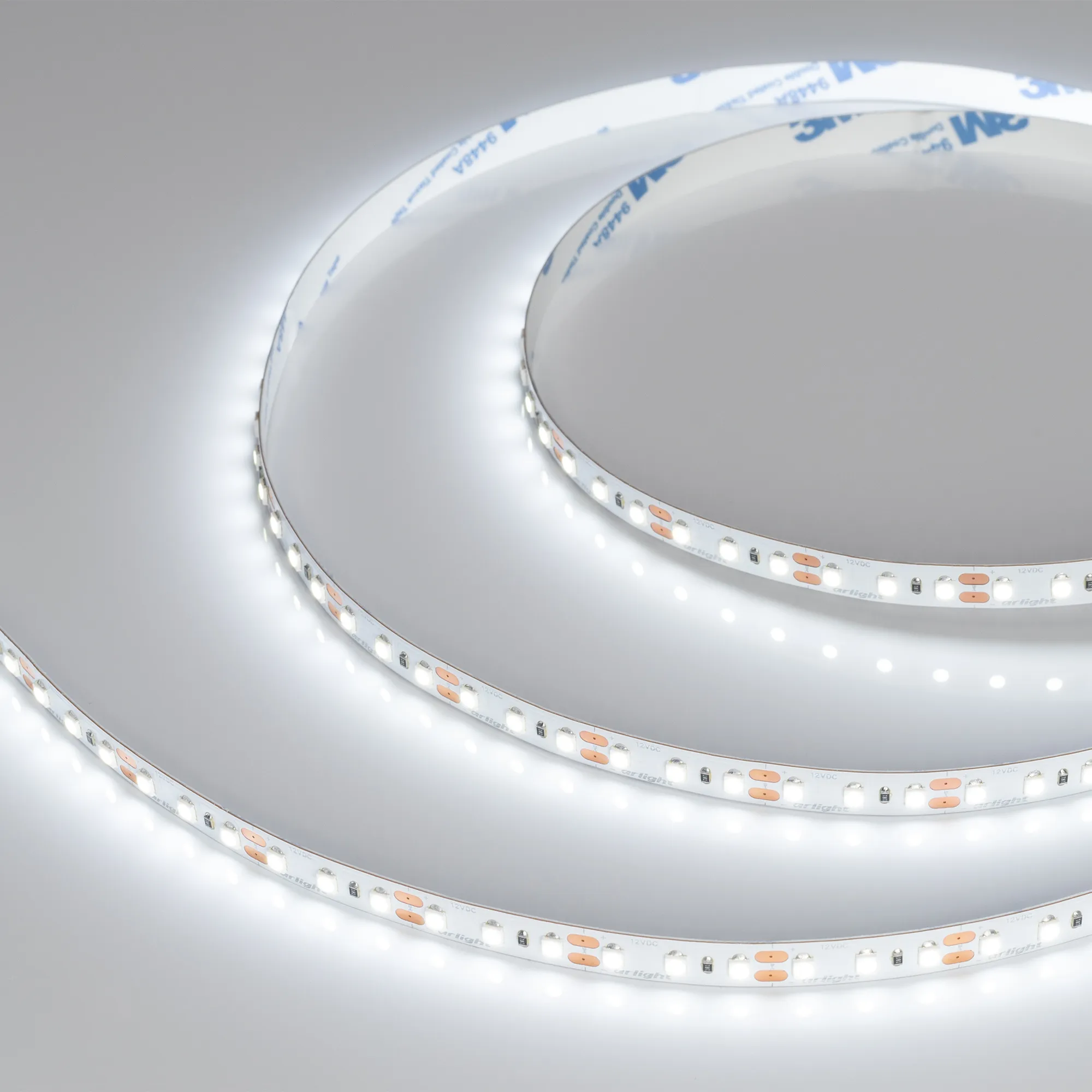 Лента светодиодная NT-A120-8mm 12V White6000 (9.6 W/m, IP20, 3528, 5m) (Arlight, Открытый) - изображение товара