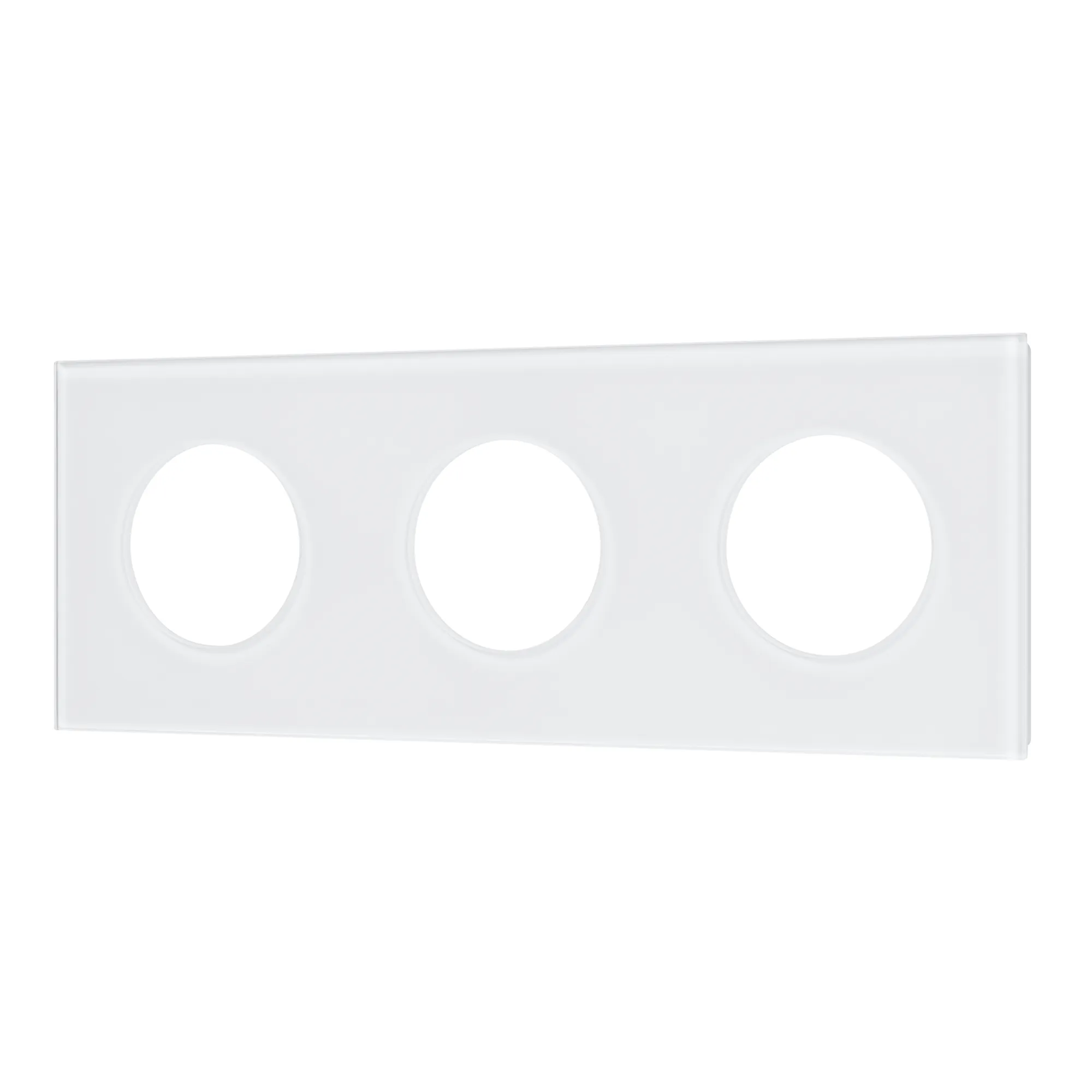 Рамка стеклянная FRM-GLARE-GC-3-WH (Arlight, -)