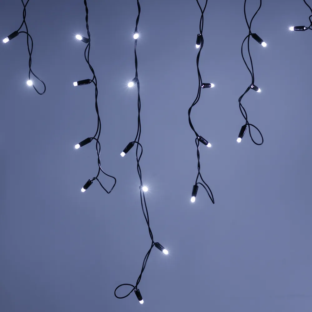 Светодиодная гирлянда ARD-EDGE-CLASSIC-2400x600-BLACK-88LED-STD WHITE (230V, 6W) (Ardecoled, IP65)