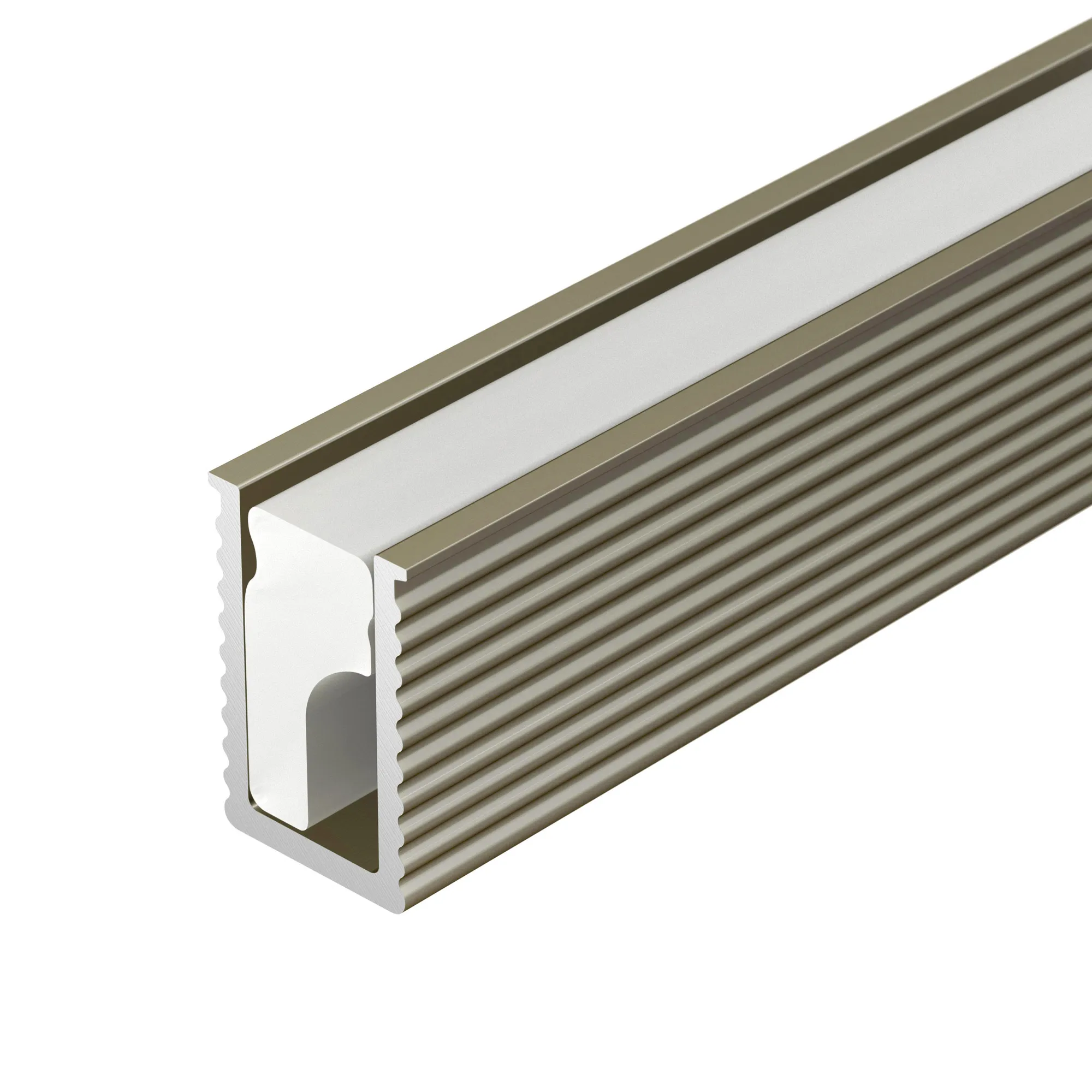 Профиль SL-MINI-6-H9-2000 ANOD OLIVE GREY (Arlight, Алюминий) - изображение товара