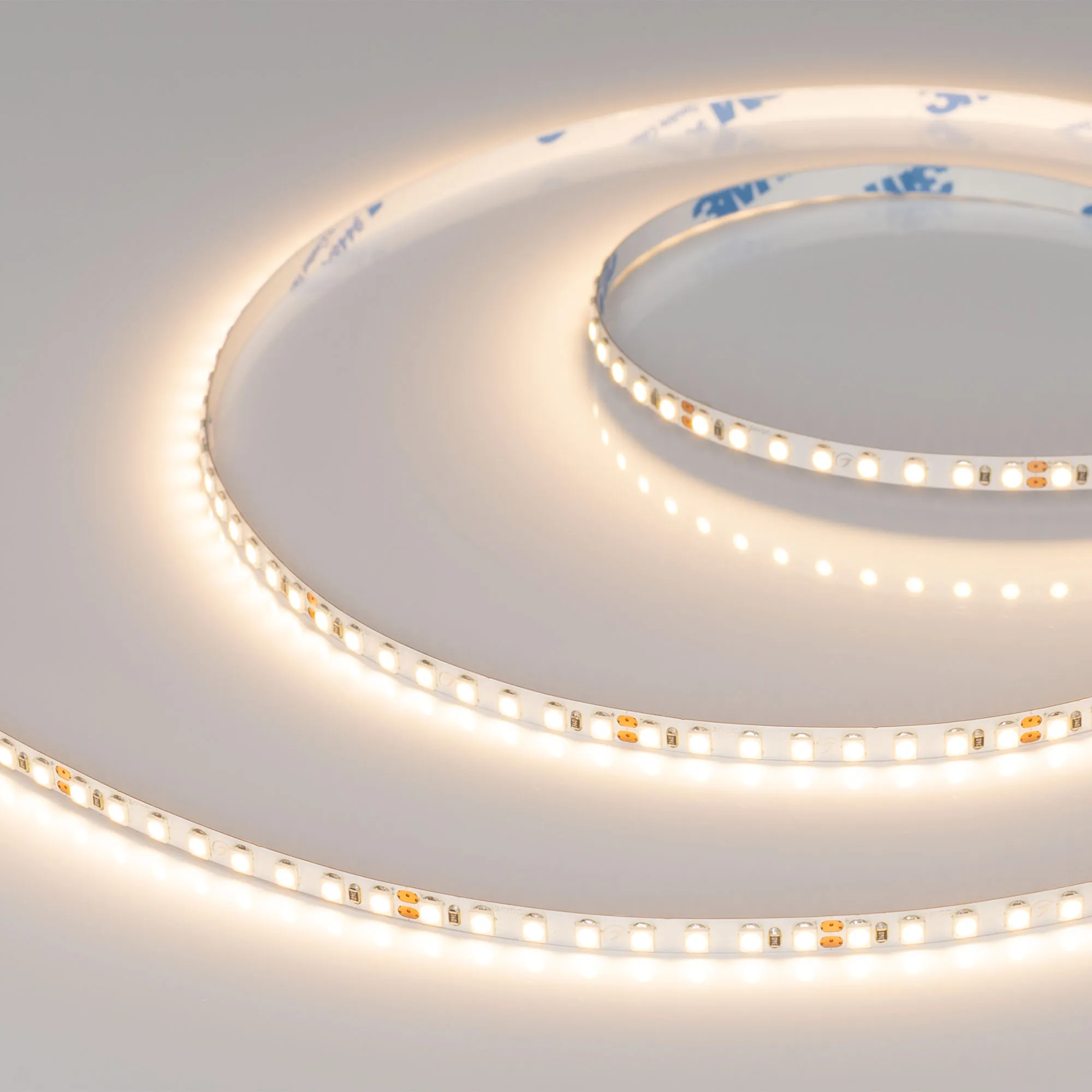 Лента светодиодная RT-A160-5mm 24V Warm2700 (9.6 W/m, IP20, 2835, 5m) (Arlight, Открытый) - изображение товара