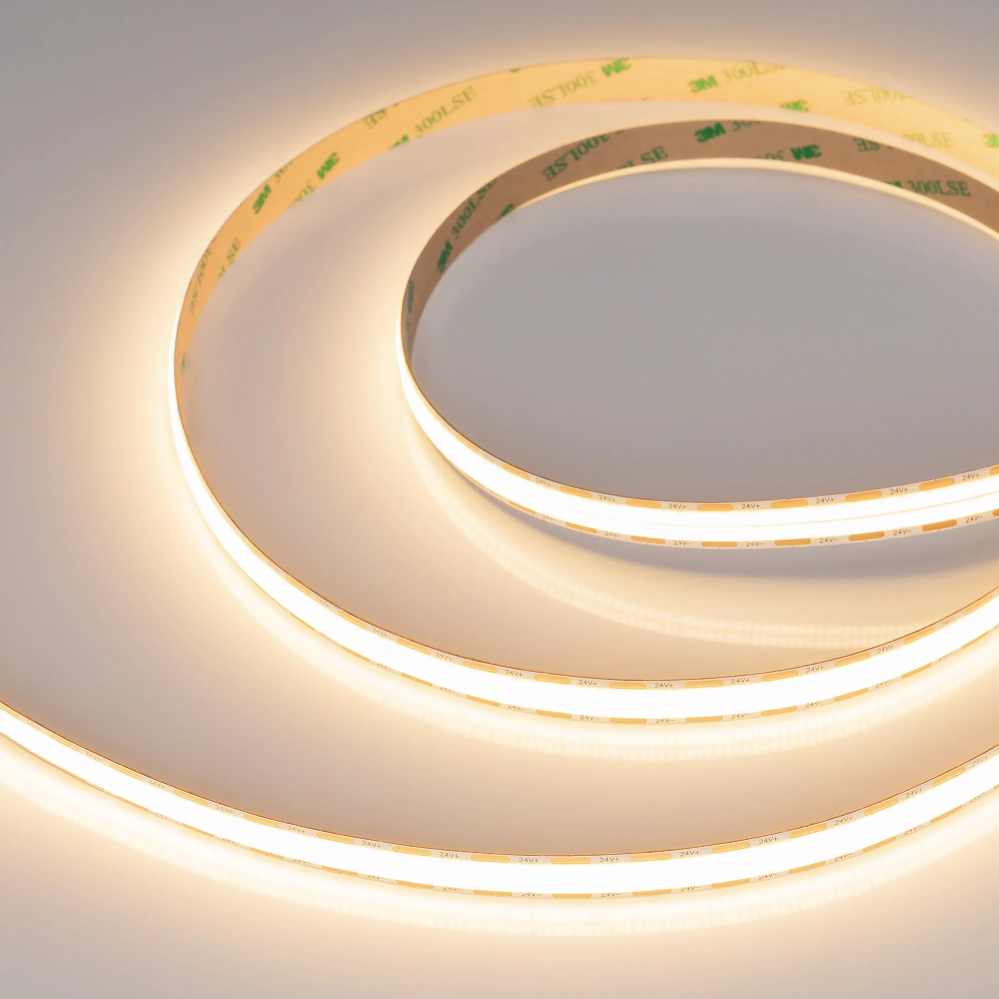 Лента светодиодная COB-X1088-12mm 24V Warm3000 (22 W/m, IP20, 5m) (Arlight, 5 лет) - изображение товара